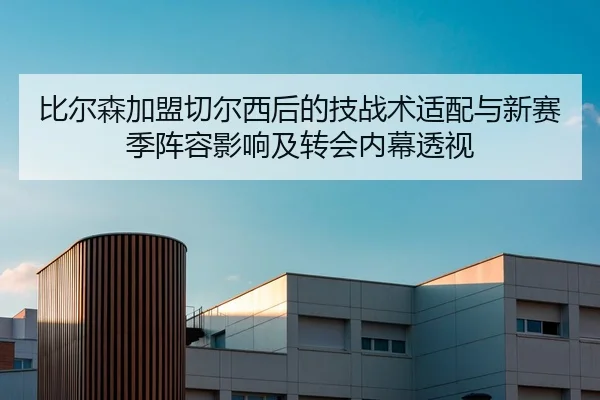 比尔森加盟切尔西后的技战术适配与新赛季阵容影响及转会内幕透视